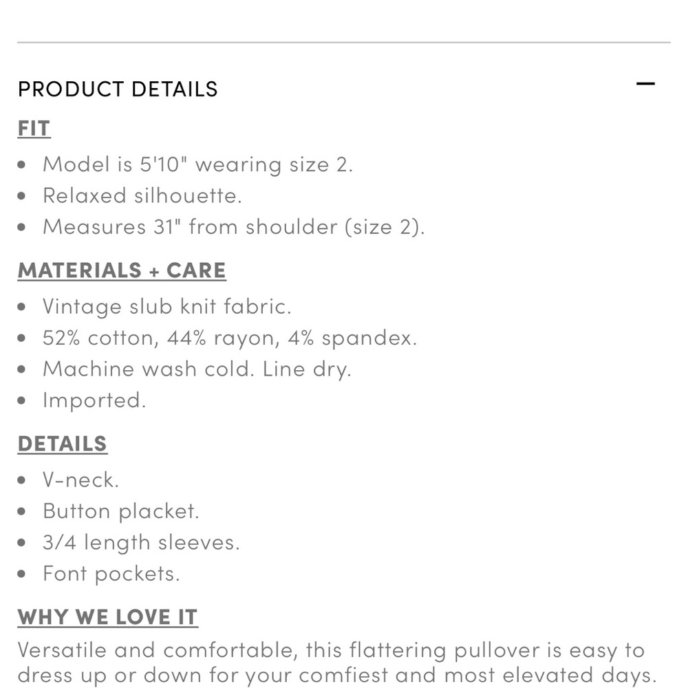 Torrid Vintage Slub V Neck 3/4 Sleeve Top Lot of 3- Size 2 - Picture 8 of 8